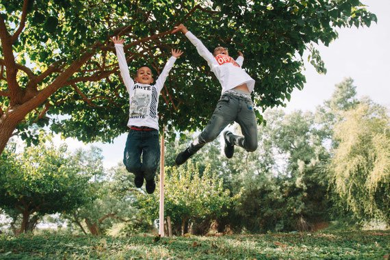 הקפיצה לגובה - בוק בר מצווה בפארק לאומי אשקלון