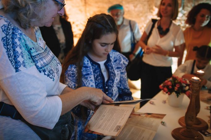 Bat mizvah in western wall ea267a5c46 682x455