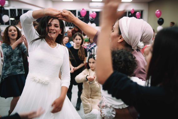 הריקודים היו בשיא | צילום אירוע בת מצווה בצפריה