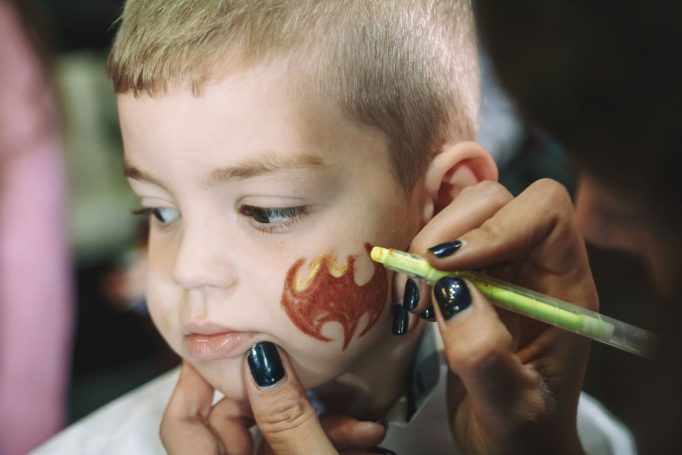 ציורי פנים ביום הולדת לילדים